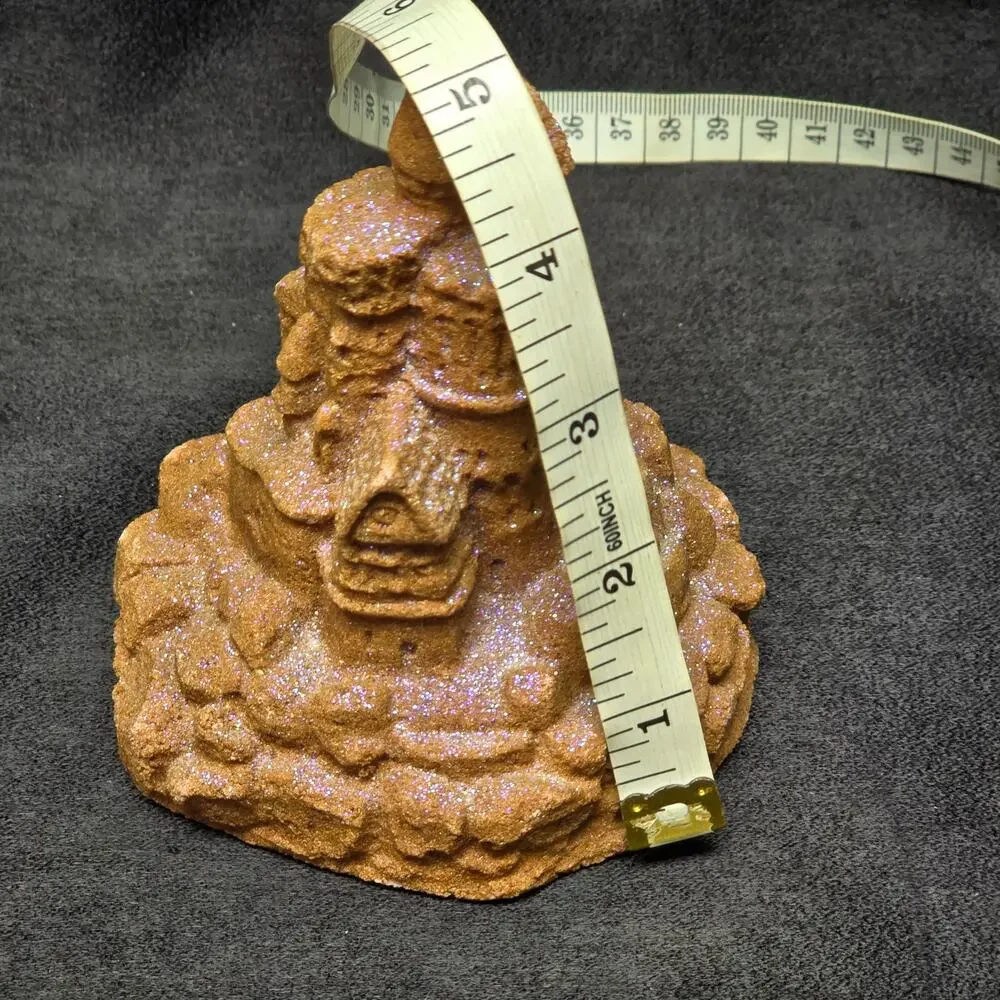 Mr. Sandman Sandcastle Figurine Real Sand Art Sculpture